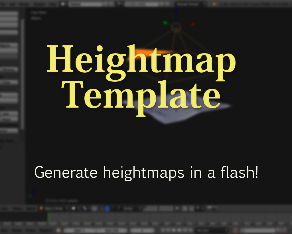 Heightmap Template preview image 1